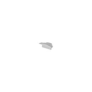 BIG WHITE KONCOVÉ KRYTKY, pro montážní lineární profil GLENOS 2508, stříbrné, 2 ks 213874